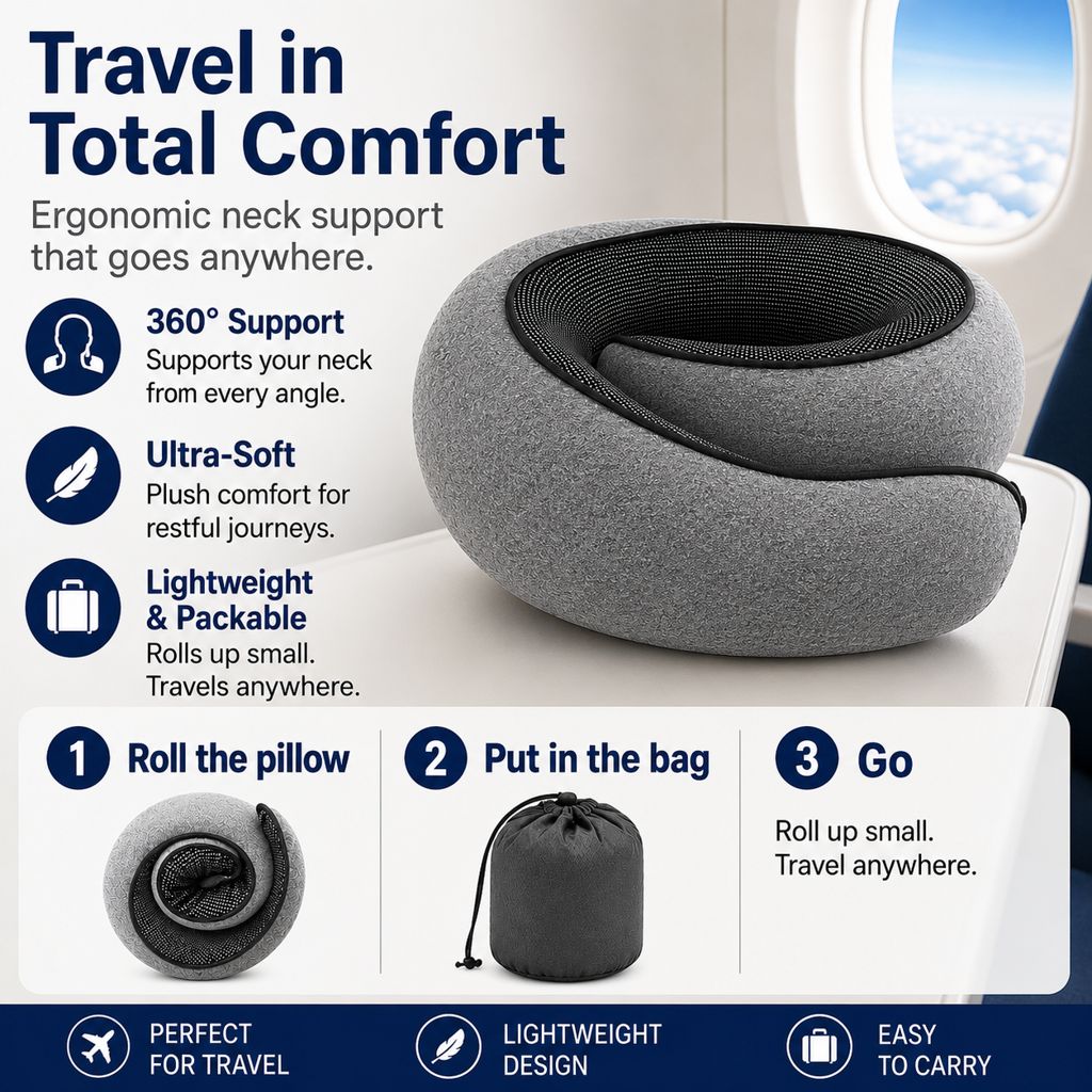 CLOUD COMFORT NECK PILLOW
