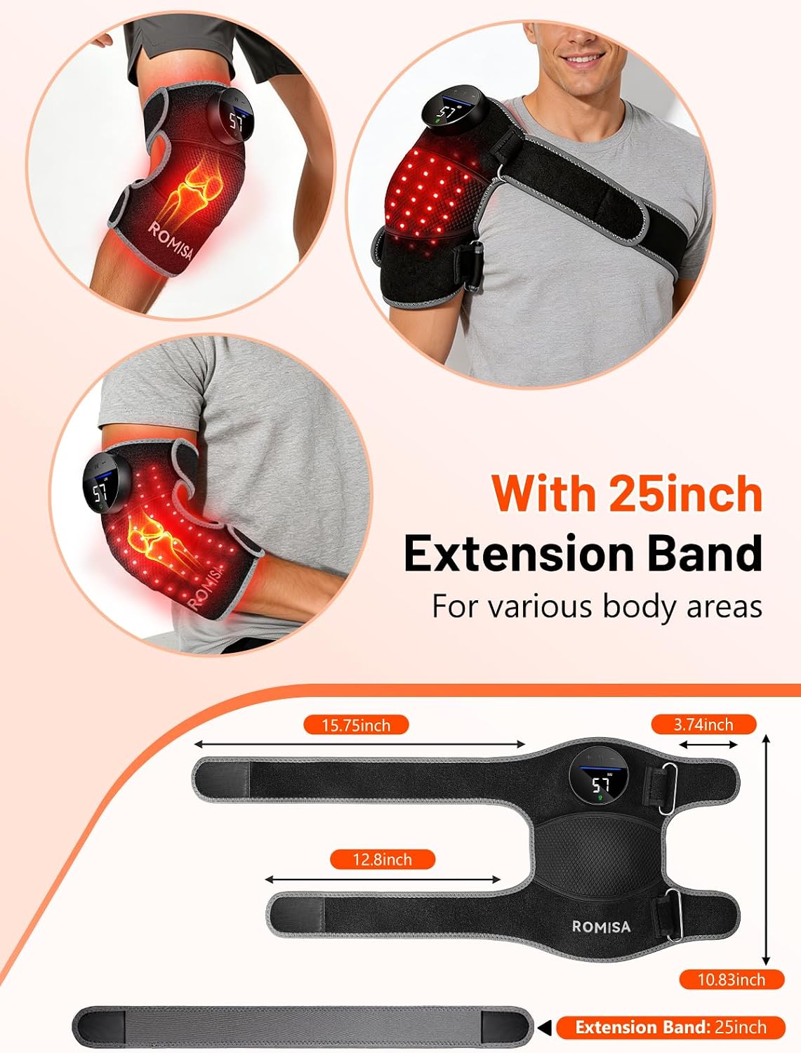 Premium Cordless Red Light Therapy Wrap